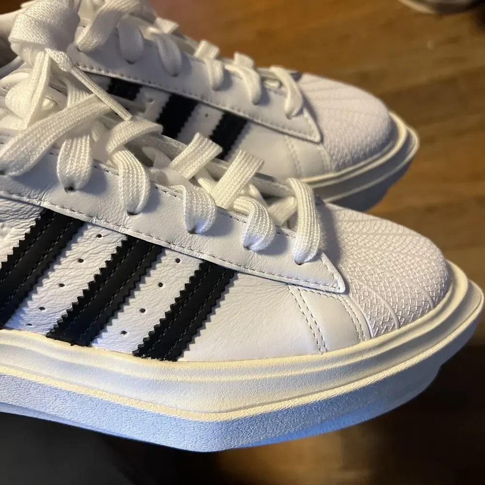 Adidas x Ivy Park Superstar Platform Cloud White Women Size 9.5/Men 8.5 NEW.NWB